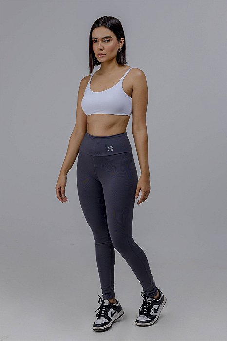 LEGGING CORAÇÃO chumbo P