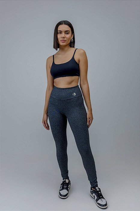 LEGGING BASICA MESCLA ESCURO P