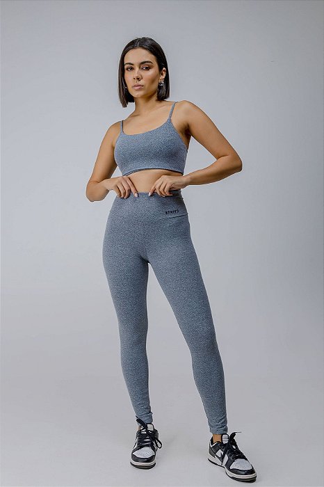 LEGGING BASICA MESCLA CLARO