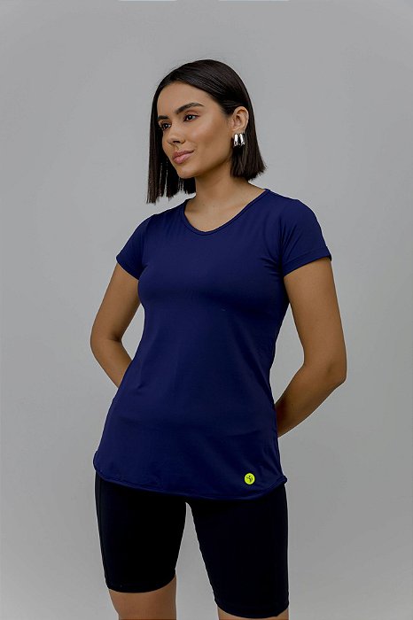 BLUSA LARA AZUL MARINHO