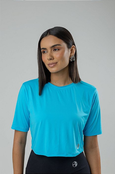 CROPPED MAYSA SKYBLUE