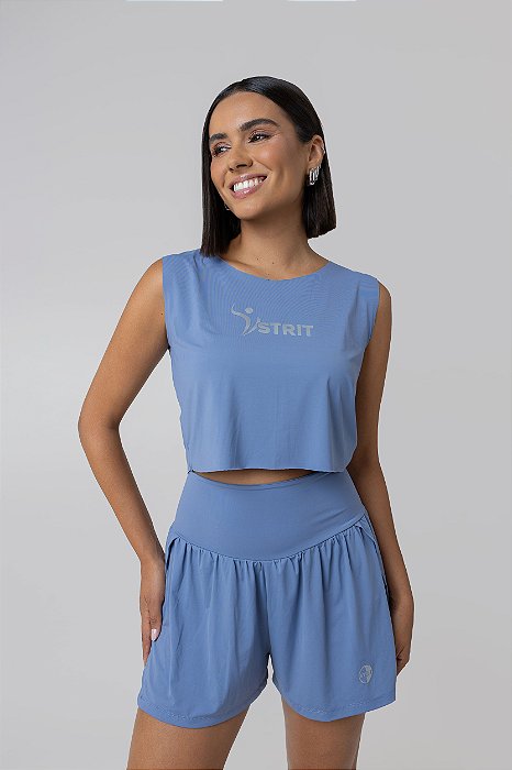 CROPPED CAVADO AZUL PACÍFICO