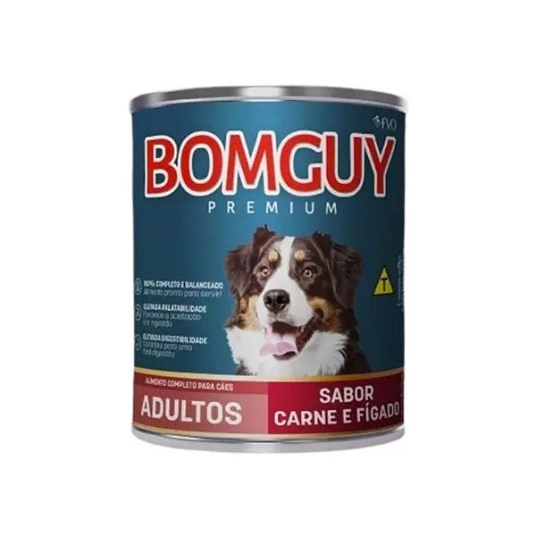 Pate Bomguy Carne Figado Lata 280 gr