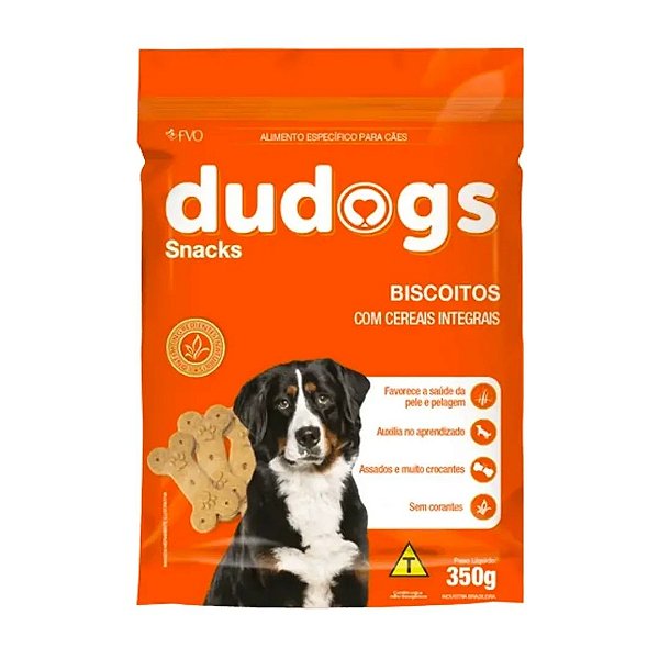 Biscoito Dudogs Cereais Integrais 350 g