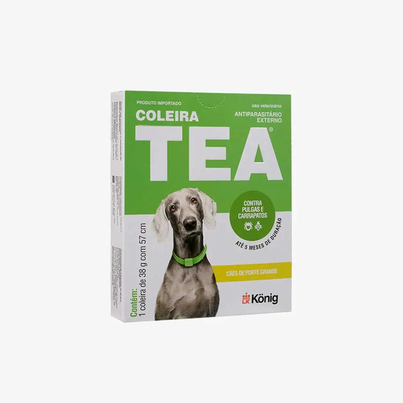 Tea Coleira Antipulgas para Cães 38g - 57cm