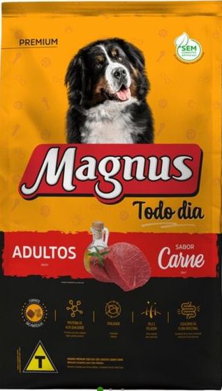 RaÇÃo Mag Todo Dia CÃes Ad Carne 25kg