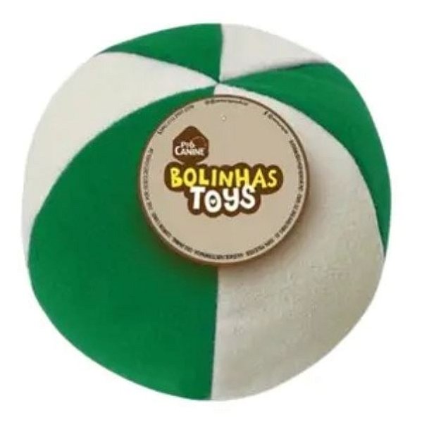 Bola Verde e Branco C/ Guizo