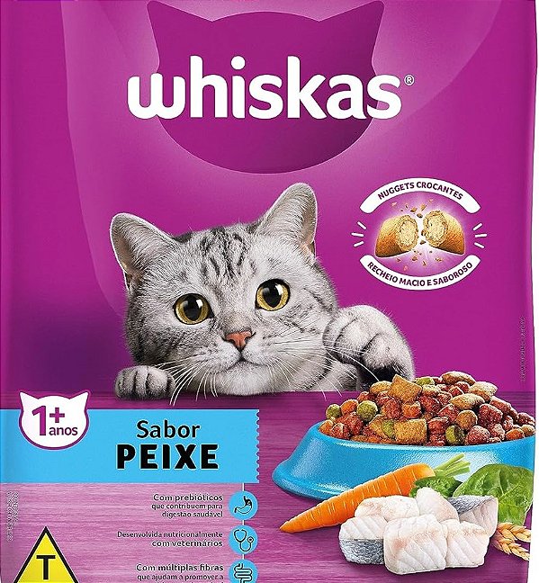 Whiskas Peixe C/ Delicrocs a granel (Kg)