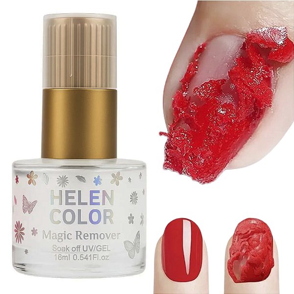 Removedor De Esmalte Em Gel Helen Color