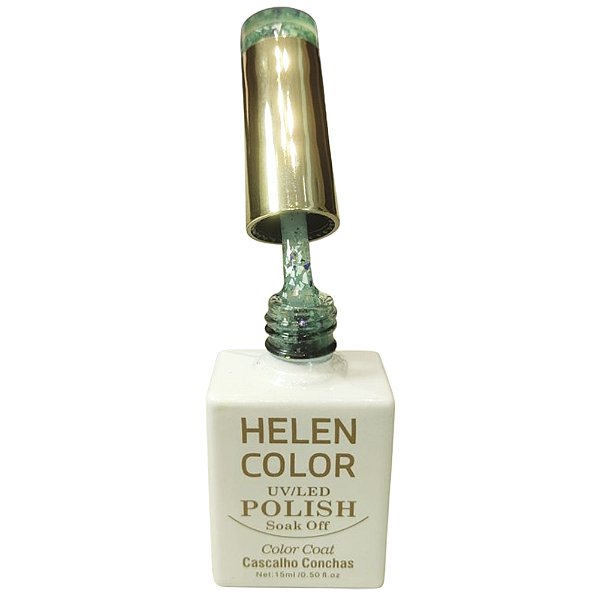 Esmalte Em Gel Helen Color Encapsulado Cascalho Conchas 19