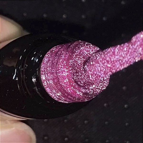 Esmalte Em Gel Refletivo Rosa ZEM 05