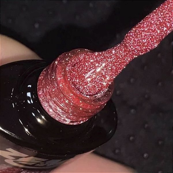 Esmalte Em Gel Refletivo Rosa Coral ZEM 09