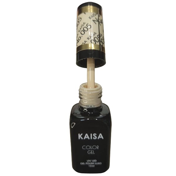 Esmalte Em Gel Creme De Baunilha Kaisa Luxo 05 12ml