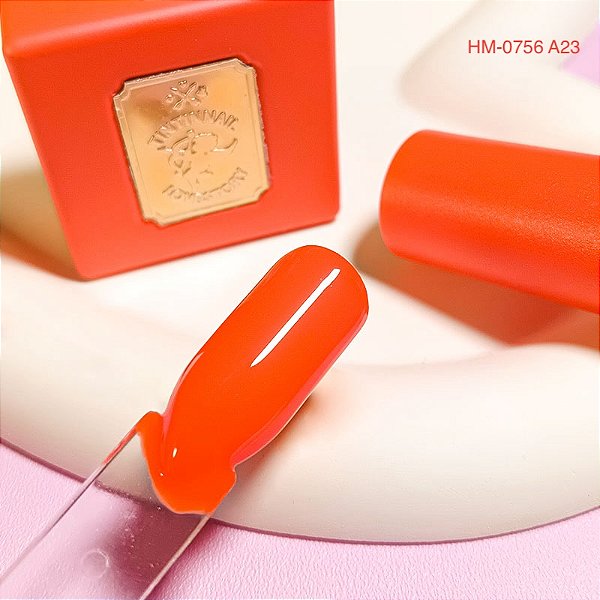 Esmalte Em Gel Laranja TINTIN Coleção A Cor 23 12ml