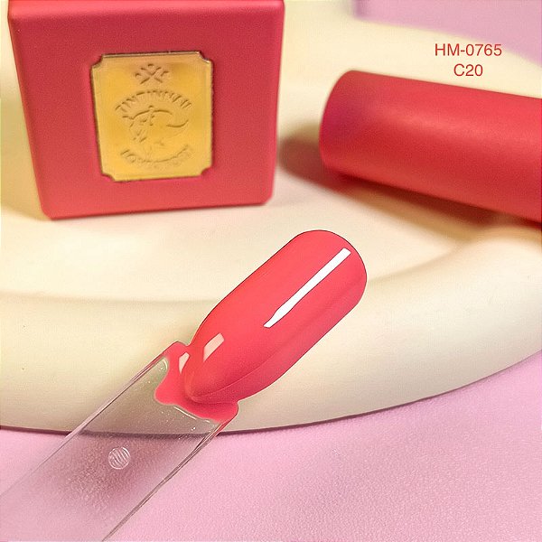 Esmalte Em Gel Rosa Goiaba TINTIN Coleção C 20 12ml