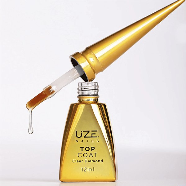 Top Coat Uze Nails Clear Diamond