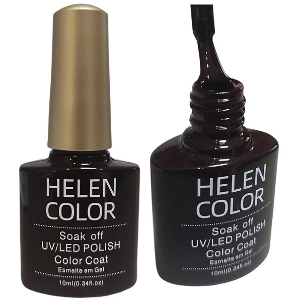 Esmalte Em Gel Vinho Helen Color 271 10ml