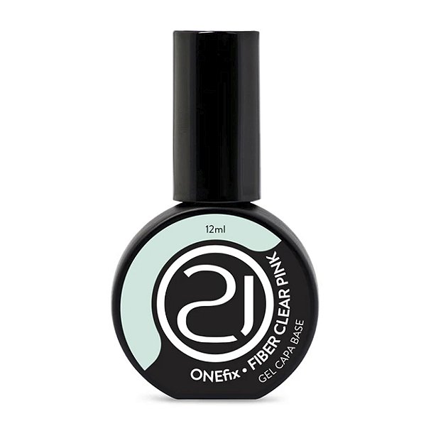 Capa Base Nails 21 Onefix Fiber Clear Pink