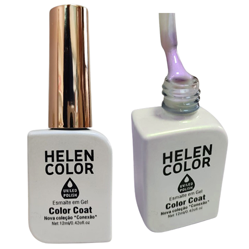 Esmalte Em Gel Branco Furtacor Helen Color Conexão 25 12ml