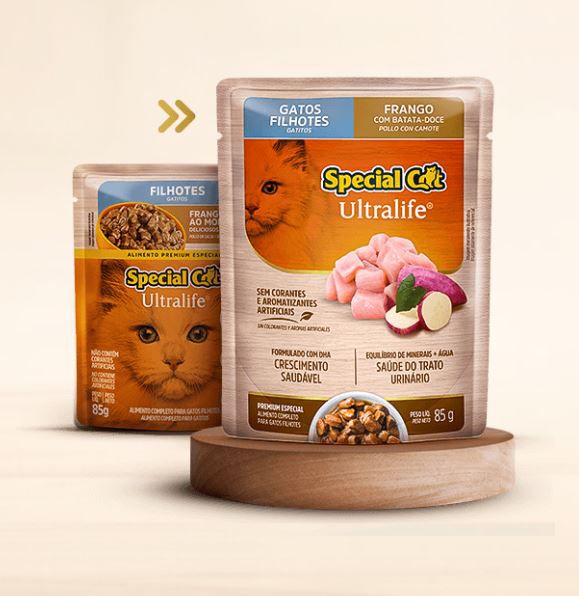 Sache Special Cat Castrado Frango 85 gr