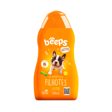 Shampoo Filhotes Beeps Pet Society 500 ml