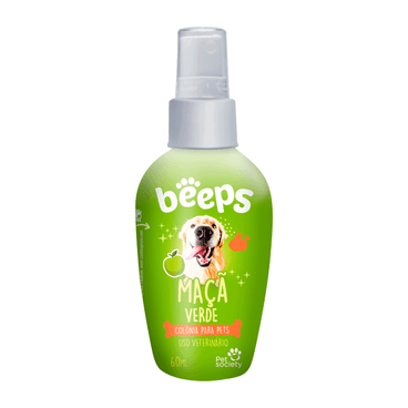 Colônia Beeps Maça Verde Pet Society 60 ml