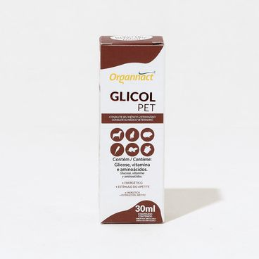 Suplemento Glicol Pet Organnact 30 ml