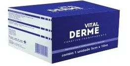 Curativo Filme Transparente Rolo 05cm x 10m - Vital Derme