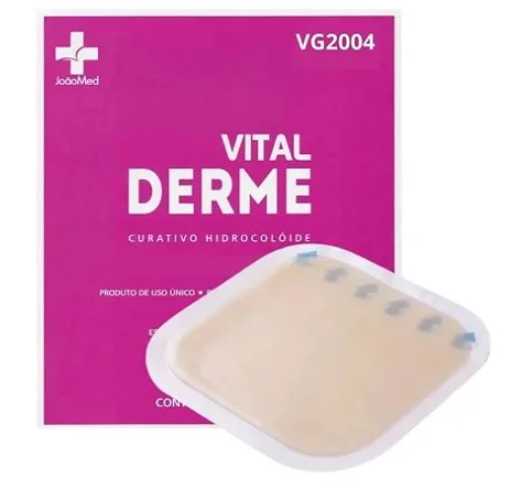 Curativo Hidrocoloide 15 x 15cm Regular Unidade - Vital Derme