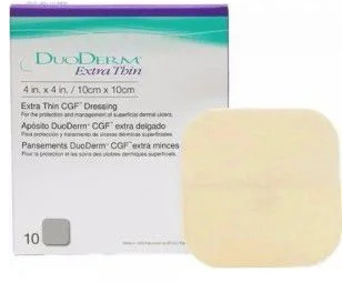Curativo Hidrocolóide Extra Fino 10cm x 10cm DuoDerm Unidade - Convatec