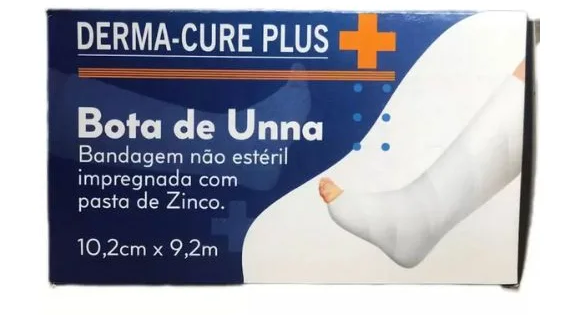 Bota Unna 10,2cm x 9,14m - Derma Cure