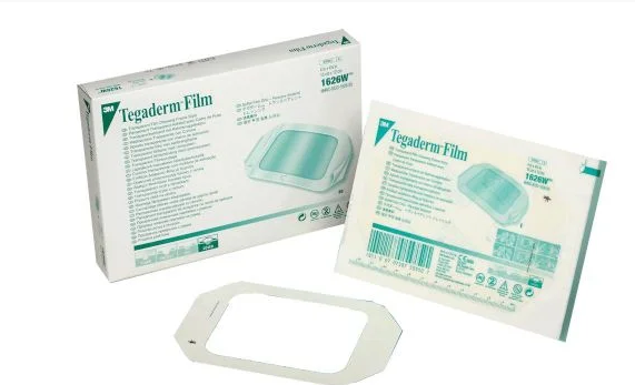 Curativo Tegaderm Filme Transparente Estéril 10cm x 12cm 1626W Unidade - 3M