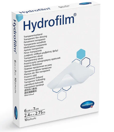 Curativo Filme Trasparente Estéril 6cm x 7cm Hydrofilm Unidade - Hartmann