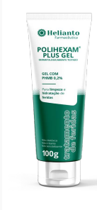 Polihexam Plus Gel com PHMB 0,2% 100g - Helianto