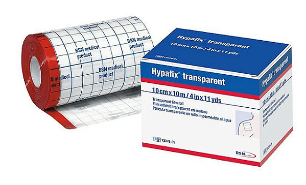Curativo Hypafix Filme Transparente Rolo 10cm x 10m - BSN Medical