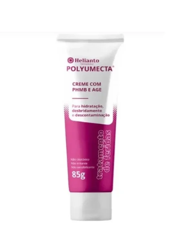 Creme P/Tratamento de Feridas Com PHMB e A.G.E Polyumecta 85G - Helianto