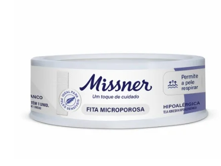 Fita Micropore 1,2cm x 4,5m Branca - Missner