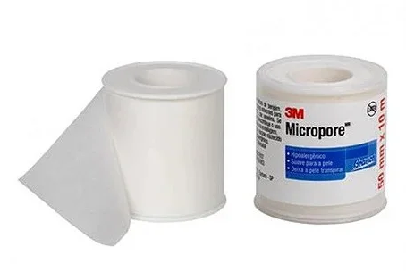 Fita Micropore 50mm x 10mt Branca - 3M