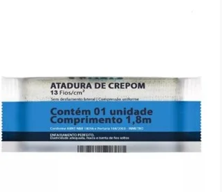 Atadura Crepe 6cm x 1,8m / Unidade - Neve