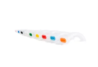 Cânula Guedel Esteril Nr. 5 – 110mm Azul Claro - Foyomed