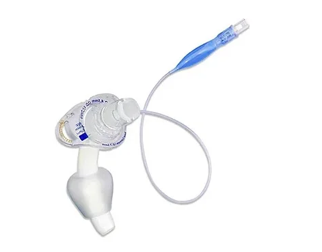 Cânula de Traqueostomia Flexível Shiley 6.5mm Com Balão / Reutilizável (Tapeguard) 4CN65R - Covidien