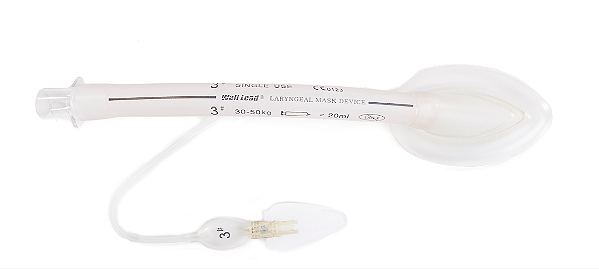 Sonda Máscara Laríngea PVC Descartável Nº 1.0 - Well lead