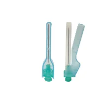Agulha Hipodérmica com Dispositivo de Segurança 24GX 3/4” – 0.55x20mm C/ 100 Unidades - Wiltex