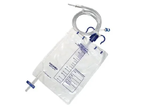 Bolsa Coletora de Urina 2000ml com Válvula Anti - Refluxo e Ponto de Coleta - Labor Import