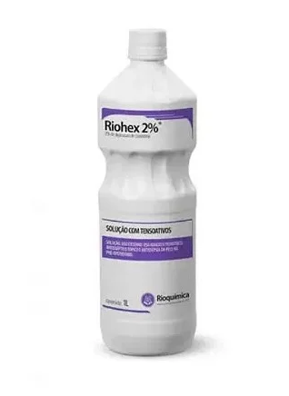 Clorexidina 2% Degermante Riohex 1 Litro - Rioquímica