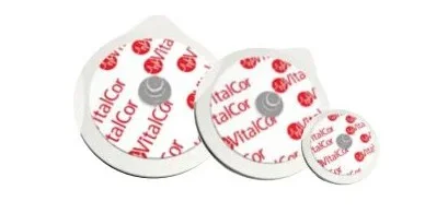 Eletrodo P/ Monitorização Cardíaca Adulto C/50 Unidades Vitalcor