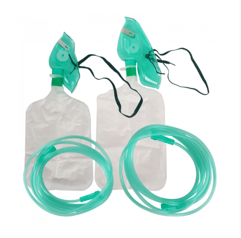 Máscara de Oxigênio de Alta Concentração Pediátrico com Balão Reservatório 600mL - Descarpack