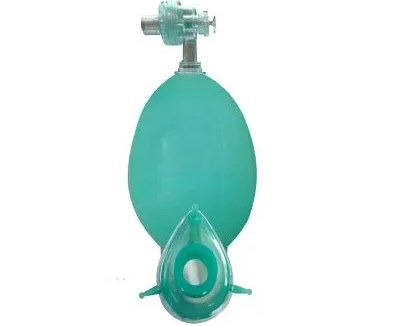 Ressucitador Pulmonar Silicone Manual com Reservatório Adulto - Safti