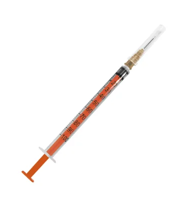 Seringa 1mL C/ Agulha Móvel 13 x 4,5 Bico Slip Unidade - SR