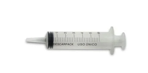 Seringa de 60ml Bico Cateter Unidade - Descarpack